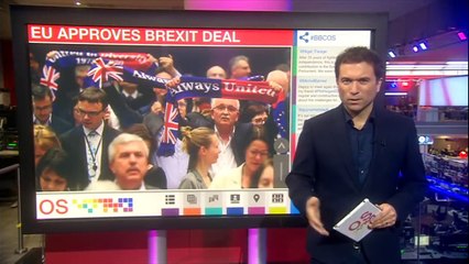 European Parliament approves Brexit agreemet