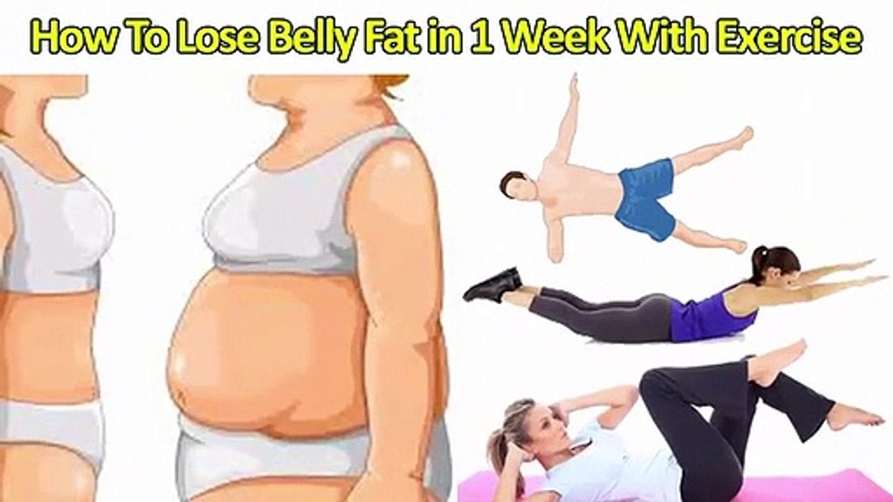 How to lose fat in 1 week