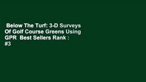 Below The Turf: 3-D Surveys Of Golf Course Greens Using GPR  Best Sellers Rank : #3