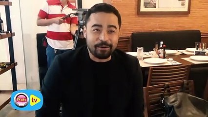 Sid Lucero admires his character in "Toto"