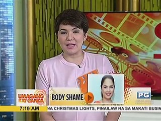 Juday, sinagot ang netizen na may negatibong komento sa kanyang pangangatawan