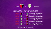 Previa partido entre Colón y Banfield Jornada 18 Superliga Argentina