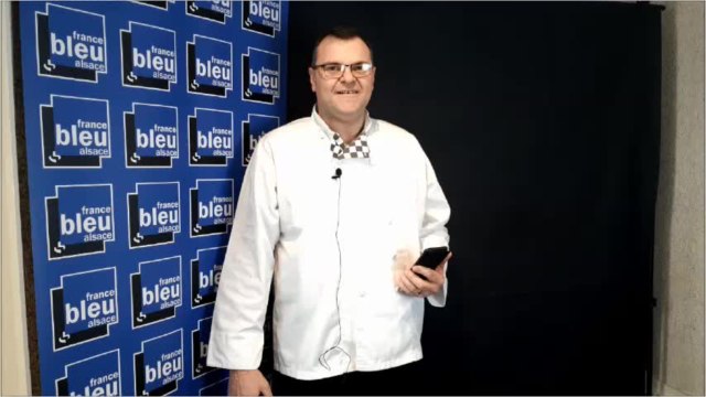 On prépare des cupcakes aux haricots blancs et confiture avec Éric Holota chef du restaurant Notre Dame à Marienthal