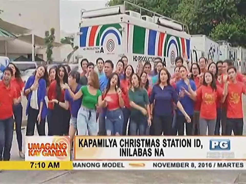 Kapamilya Christmas Station ID, inilabas na