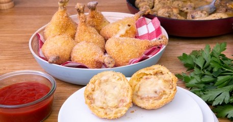 Craquez pour nos croquettes de poulet mozzarella pané à la chapelure Panko !