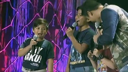 Coco Martin sings "Batang Bata Ka Pa" with kids