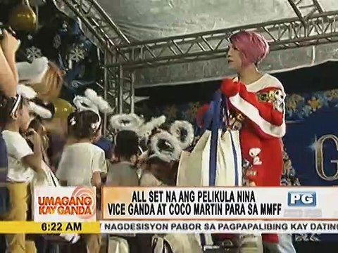 All set na ang pelikula nina Vice Ganda at Coco Martin para sa MMFF