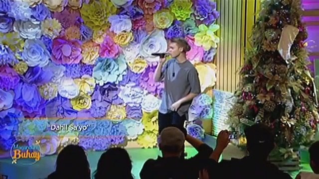 Iñigo Pascual sings Dahil Sa'Yo