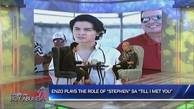 Enzo Pineda shares how he landed the role of Stephen in Till I Met You