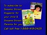 Closing to Sesame Street Imagine That 1999 VHS (Sesame Workshop Version)