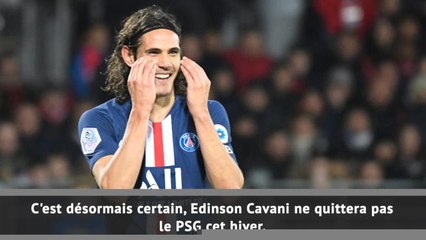Transferts - Cavani reste au PSG