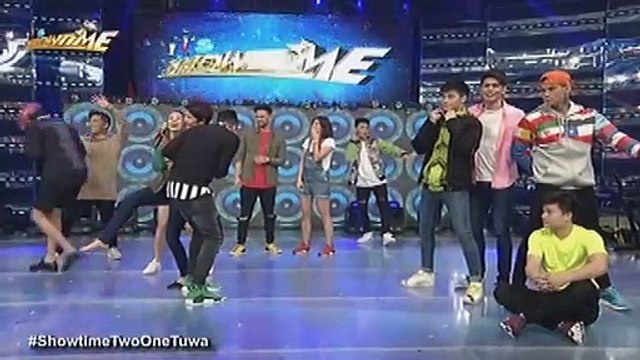 Rey Valera at Jonas, hindi nakaligtas kina Vice at Vhong sa Mannequin Challenge