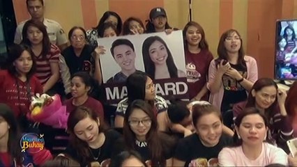 Ano ang message nina Maymay at Edward sa mga supporter nila?