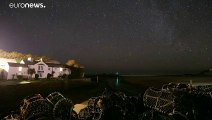 Le spettacolari immagini del meteorite che ha illuminato il cielo della Cornovaglia