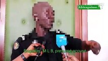 Violences policières en Guinée: Le policier accusé d'avoir violenté la femme à Wanoindara donne sa version des faits