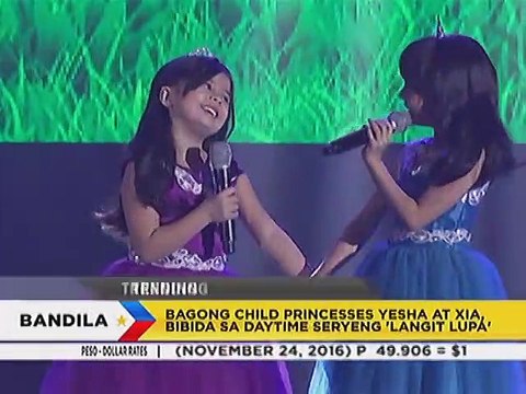 Bagong Child Princesses na sina Yesha at Xia, bibida sa daytime seryeng ‘Langit Lupa’