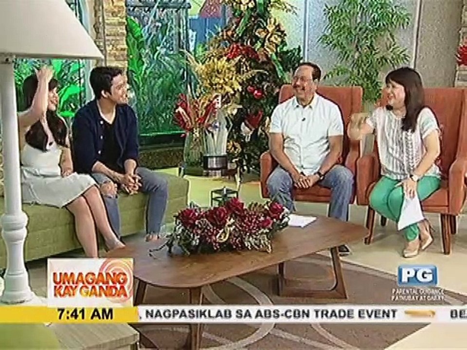 Elmo Magalona and Janella Salvador, live!