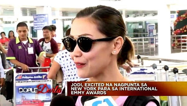 Ano ang reaction ni Jodi nang tanungin siya about Jolo?