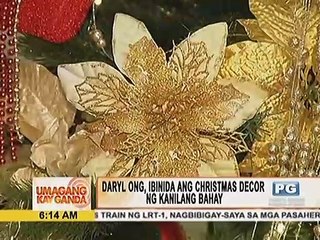 Daryl Ong, ibinida ang Christmas Decor ng kanilang bahay