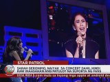 Sarah Geronimo, naiyak sa concert dahil hindi raw inaasahan ang patuloy na suporta ng fans