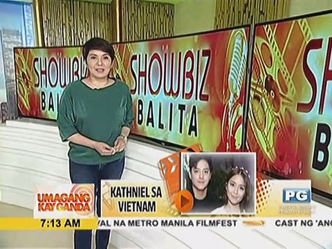 KathNiel, bumisita sa Vietnam para sa premiere ng “Barcelona: A Love Untold”