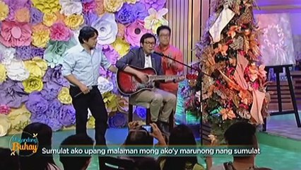 Hajji, Rey and Marco sing Kamusta Ka