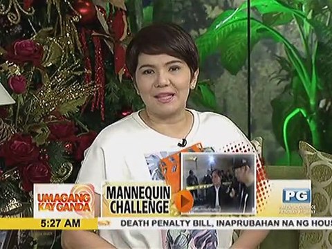 Beteranong mamamahayag at SOCO host, Gus Abelgas, sumabak sa mannequin challenge