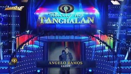 Luzon contender Angelo Ramos sings This Is The Moment