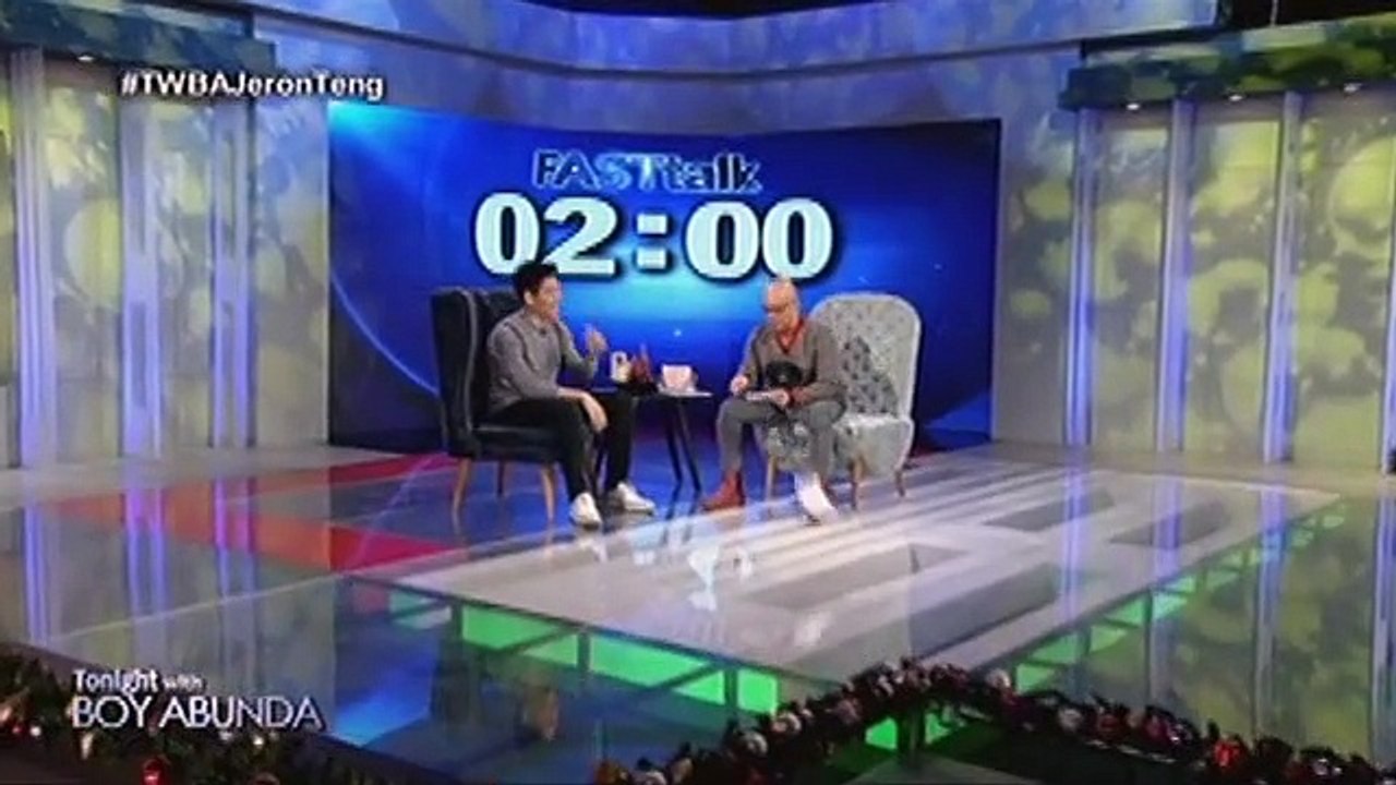 Fast Talk with Jeron Teng