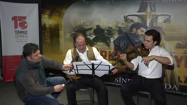 Başkentte şehit aileleri Türkler Geliyor: Adaletin Kılıcı filmini izledi