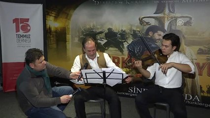 Başkentte şehit aileleri "Türkler Geliyor: Adaletin Kılıcı" filmini izledi