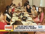Kick off party para sa Miss Universe 2016, tagumpay