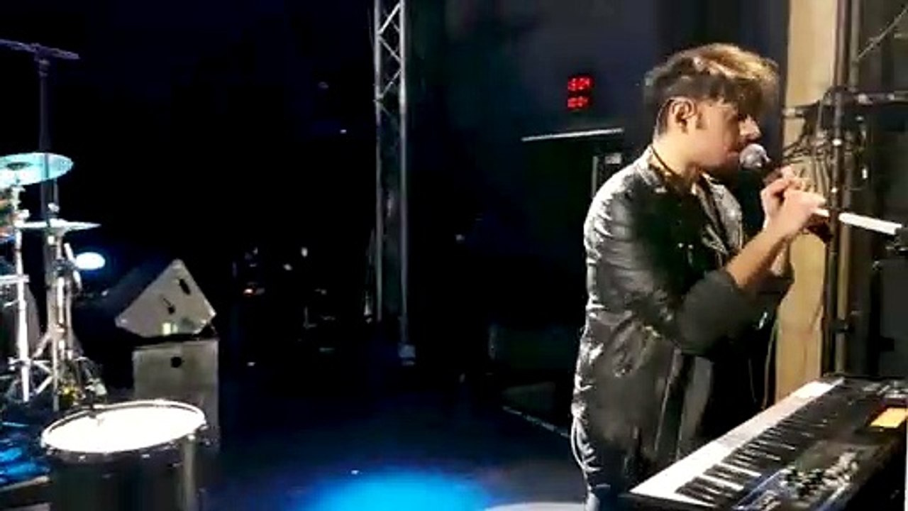 Le groupe d'électro-pop messin Pvlsar répète à la chapelle des Trinitaires