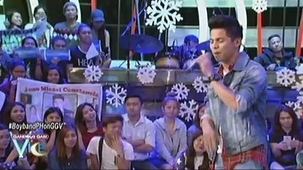 Niel sings "Mahal Na Mahal"
