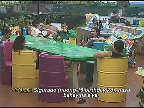 PBB7 Day 156: Kuya, nagbigay ng regalo para sa kaarawan ni Cora