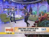Christmas sayawan with The Hashtags, Live!
