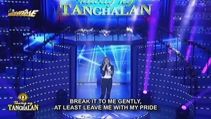 Visayas contender Angelica Bachicha sings Angela Bofill’s Break It To Me Gently