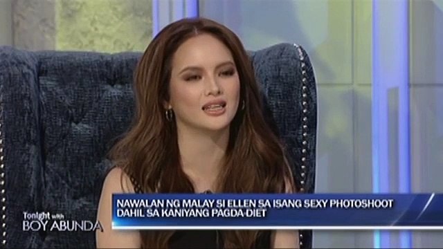 Ellen Adarna, inaming nagde-dehydrate siya ng kanyang sarili 3 days before a photo shoot