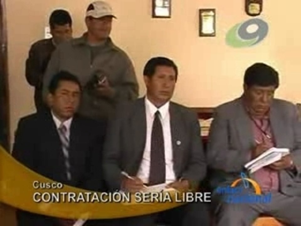 CONTRATACIÓN SERÍA LIBRE - CUSCO