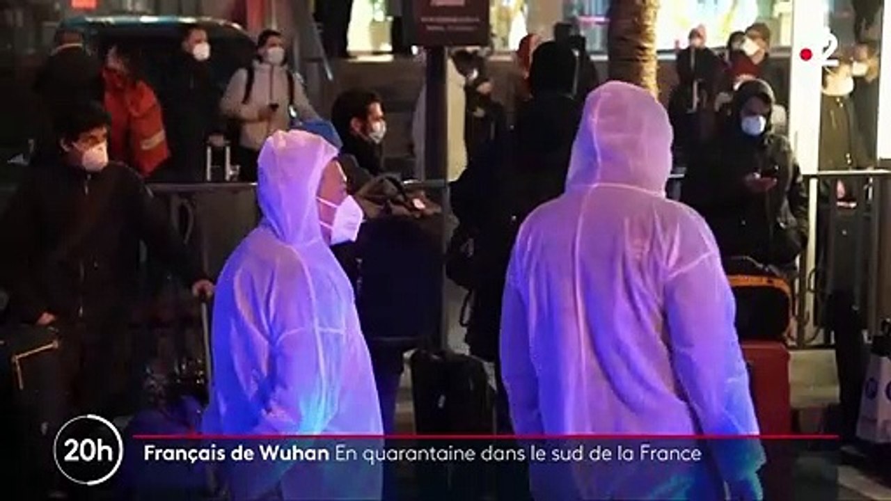 Coronavirus : les Français de Wuhan rapatriés