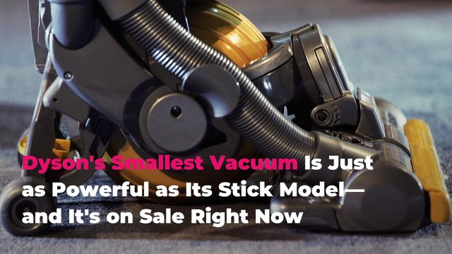 Dyson's Smallest Vacuum Is Just as Powerful as Its Stick Model—and It's on Sale Right Now