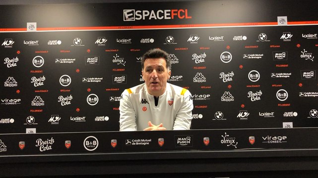 Christophe Pelissier, entraîneur du FC Lorient
