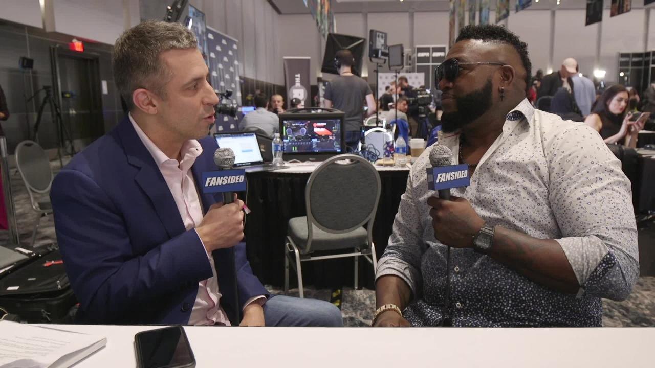 David Ortiz at Super Bowl LIV
