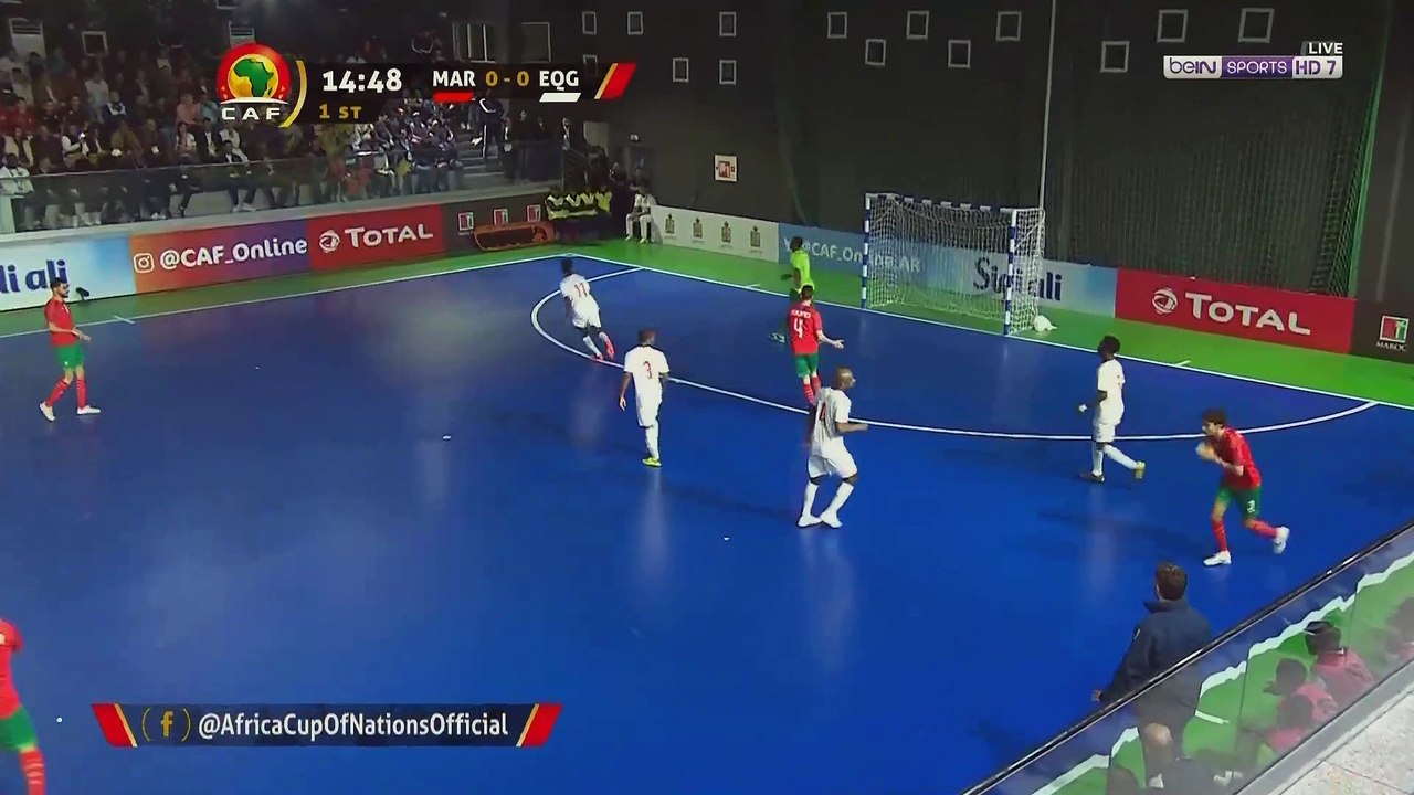 CAN Futsal 2020 - Maroc 8-1 Guinée Équatoriale - HT1
