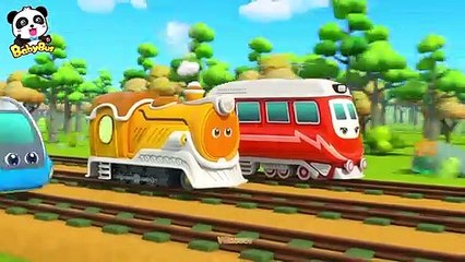 kiki Está Lastimado, ¡Ayuda! | El Equipo de Rescate de Trenes | Canción Infantil | BabyBus Español