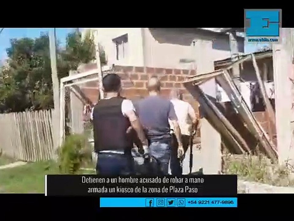 Detienen a un hombre acusado de robar a mano armada un kiosco de la zona de Plaza Paso