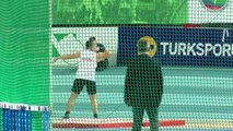 Spor bakan kasapoğlu türkiye salon atletizm şampiyonası'nı takip etti