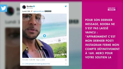 Booba viré d’Instagram, il revient en force sur Twitter