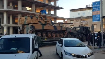 Suriye sınırına askeri araç sevkıyatı (2)