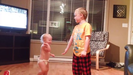 Funny Baby And Siblings Trouble Maker